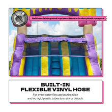 Load image into Gallery viewer, INFLATABLE BIGGORS Water slides-16ft Inflatable Water Slide Dual Lane with Pool- 24ft Long, 100% PVC Vinyl, Includes Blower