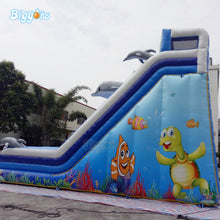 Load image into Gallery viewer, Ocean Sea Bounce House Summer Inflatable Splashing Water Slide for Kids and Adults