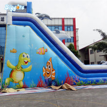 Load image into Gallery viewer, Ocean Sea Bounce House Summer Inflatable Splashing Water Slide for Kids and Adults