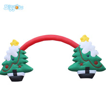 Load image into Gallery viewer, Inflatable Christmas Tree Advertisement Arch for Sale with Blower