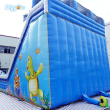 Load image into Gallery viewer, Ocean Sea Bounce House Summer Inflatable Splashing Water Slide for Kids and Adults