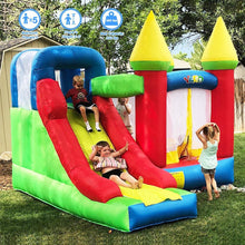 Load image into Gallery viewer, YARD Bounce House Bouncy Castle 11.5'Lx9.8'Wx8.9'H Vinyl and Nylon with Blower - Yardinflatable
