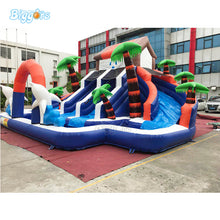 Load image into Gallery viewer, Rainforest Bounce House Inflatable Summer Water Pool Slide PVC Material with Blower