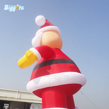 Load image into Gallery viewer, Xmas Inflatable Santa Shape Gift for Sale