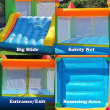 Load image into Gallery viewer, Bounce House Bouncy Castle Slide with Blower