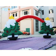 Load image into Gallery viewer, Inflatable Christmas Tree Advertisement Arch for Sale with Blower