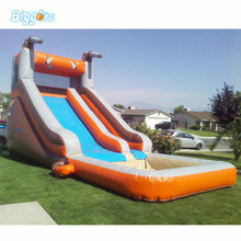 Load image into Gallery viewer, Splashing Inflatable Water Pool Slide Bounce House PVC Material for Outdoor with Blower