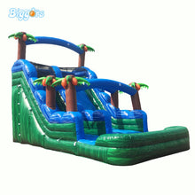 Load image into Gallery viewer, YARD Jungle Inflatable Pool Water Slide with Blower PVC Material for Commercial Use