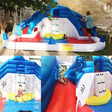 Load image into Gallery viewer, YARD 8033 Shark inflatable water slide bounce house - Yardinflatable