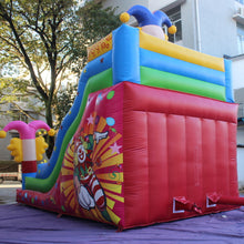 Load image into Gallery viewer, YARD Happy Clown Inflatable Slide Bouncer PVC Material