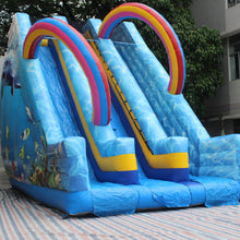 Load image into Gallery viewer, YARD Commerical Ocean Inflatable Double Slide for Rental Business