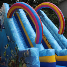 Load image into Gallery viewer, YARD Commerical Ocean Inflatable Double Slide for Rental Business