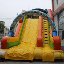 Load image into Gallery viewer, Pirate Ship Bounce House Inflatable Big Slide with Blower PVC Material for Commercial Use