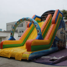 Load image into Gallery viewer, Pirate Ship Bounce House Inflatable Big Slide with Blower PVC Material for Commercial Use