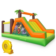 Load image into Gallery viewer, INFLATABLE BIGGORS Amusement devices, namely, bounce houses in the nature of an air inflated cushion in an air inflated structure-Large Bounce House for Kids Aged 3-8, 18’x7.5’x8.5’
