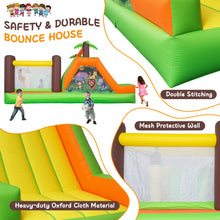 Load image into Gallery viewer, INFLATABLE BIGGORS Amusement devices, namely, bounce houses in the nature of an air inflated cushion in an air inflated structure-Large Bounce House for Kids Aged 3-8, 18’x7.5’x8.5’
