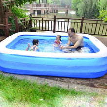 Load image into Gallery viewer, INFLATABLE BIGGORS Inflatable pools for recreational use-5.08×3.54×1.5 feet ( 181×141×46 cm) or 5.93×4.62×1.5 feet.
