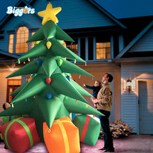 Load image into Gallery viewer, Inflatable Tree Christmas Decoration House Gift with Blower
